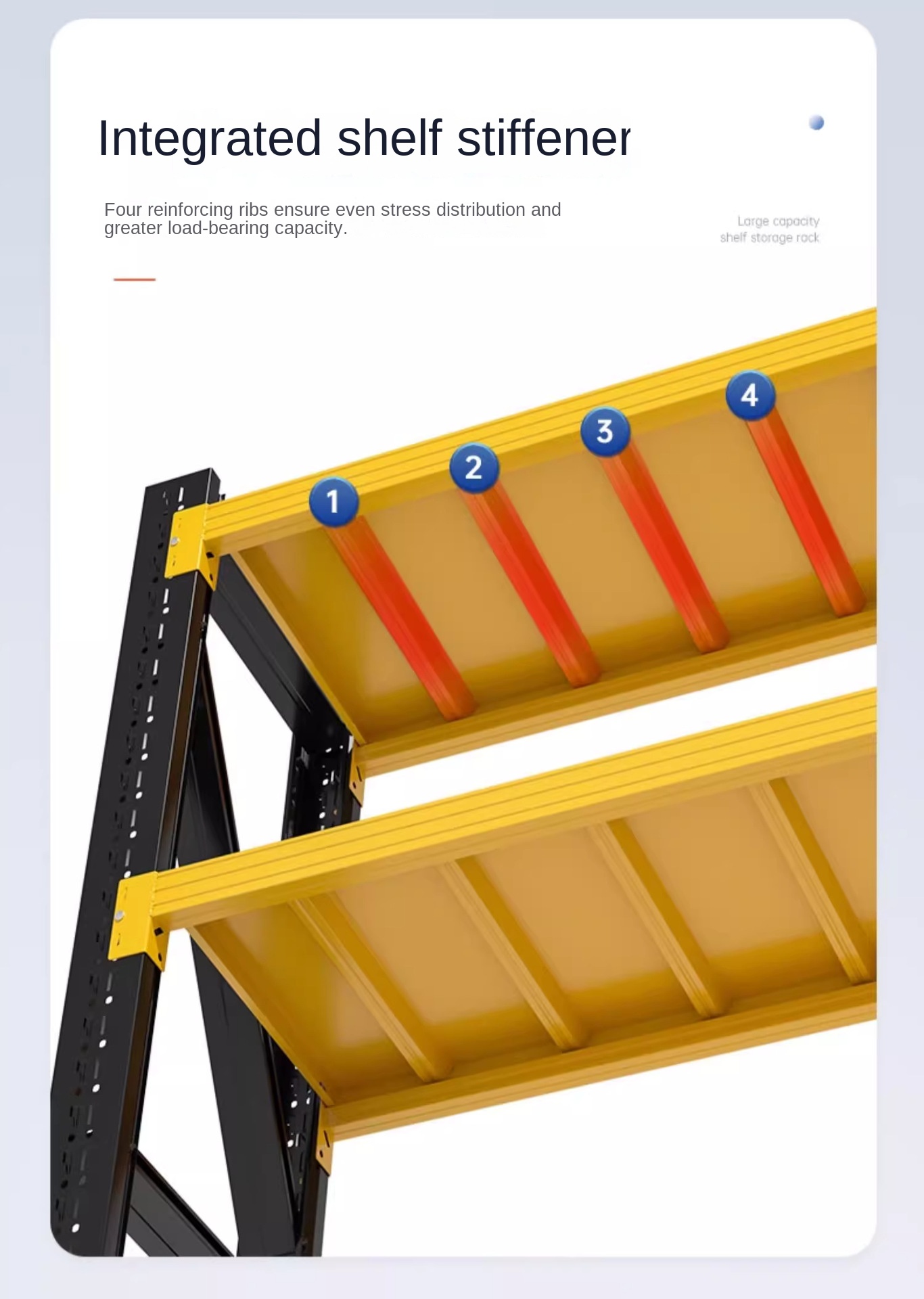 Factory Shelf 200KG Medium-sized Wholesale Warehouse Rack Adjustable Load-bearing Thickened Style Storage Floor-standing