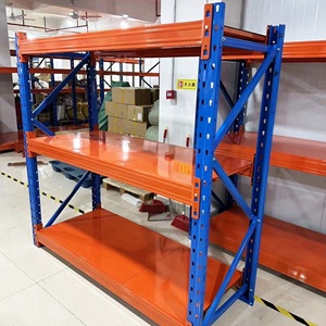 2000kg 5 Layer Adjustable Steel Selective Pallet Rack Boltless Heavy Duty