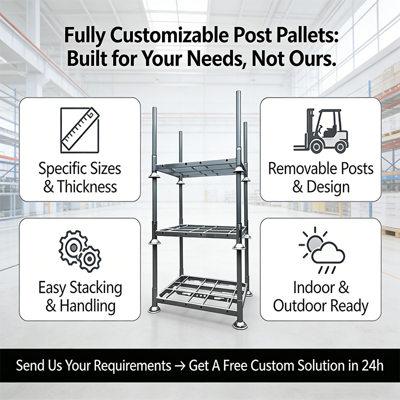 Post Pallet Rack Heavy Duty Stackable Removable Warehouse Hot-dip Galvanized Mild Steel Structure Rack Cargo &amp; Storage Equipment
