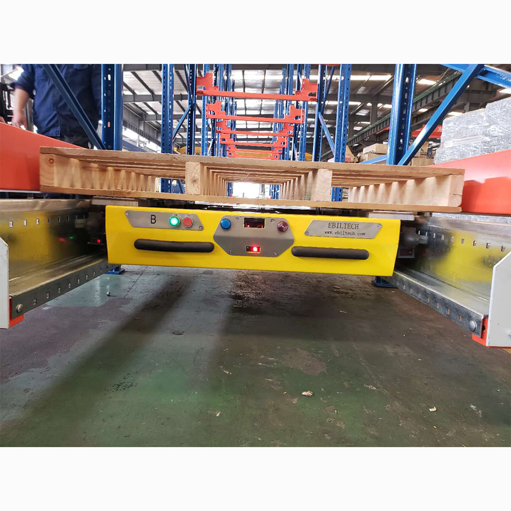 Warehouse Economic RGV Shuttle Pallet Shuttle Rack System Equipment Rail Guided Vehicle For Automatic Warehouse Storage