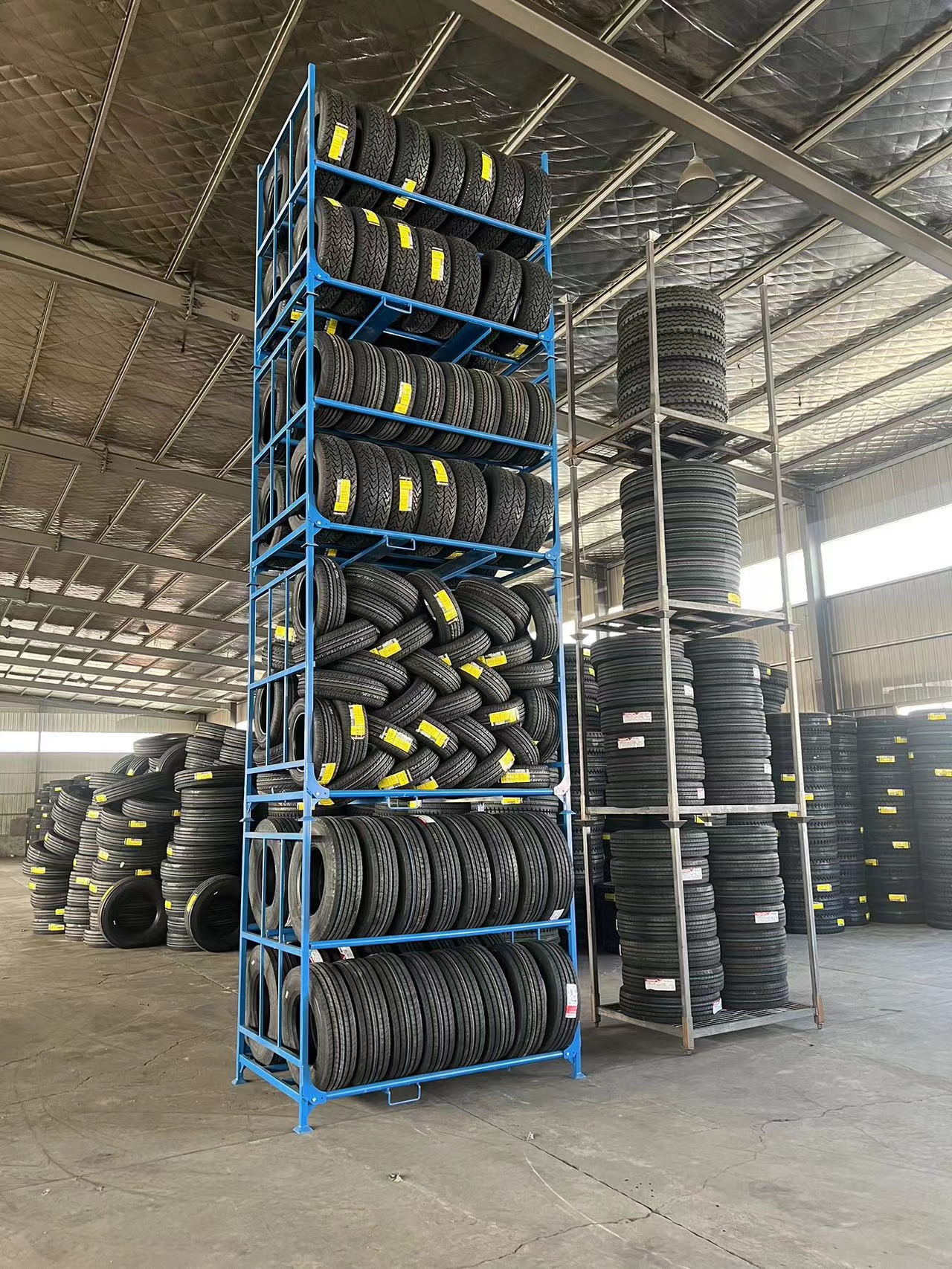 Tire Stacking Display
