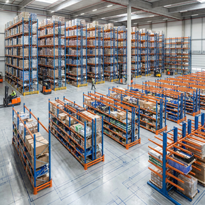 Industrial Heavy Duty Pallet Racking System Adjustable Warehouse Storage Shelving Q235B Steel Selective Rack