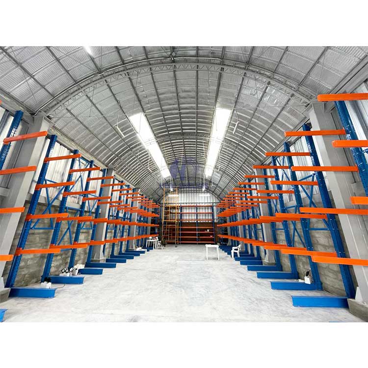 Heavy Duty Storage Cantilever Shelving Cyclocross Frame Cantilever Storage Storage Steel Industrial Hanging Cantilever Rack