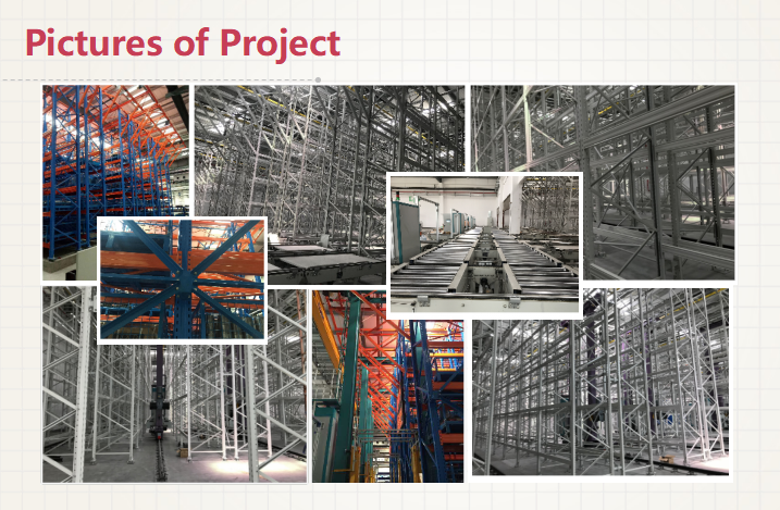 High Quality Labor Saving Pallet Rack Automated Logistic Storage ASRS Automatic Racking System