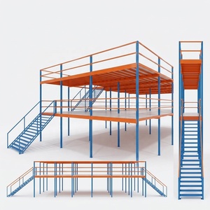Warehouse Storage Steel Mezzanine Rack System