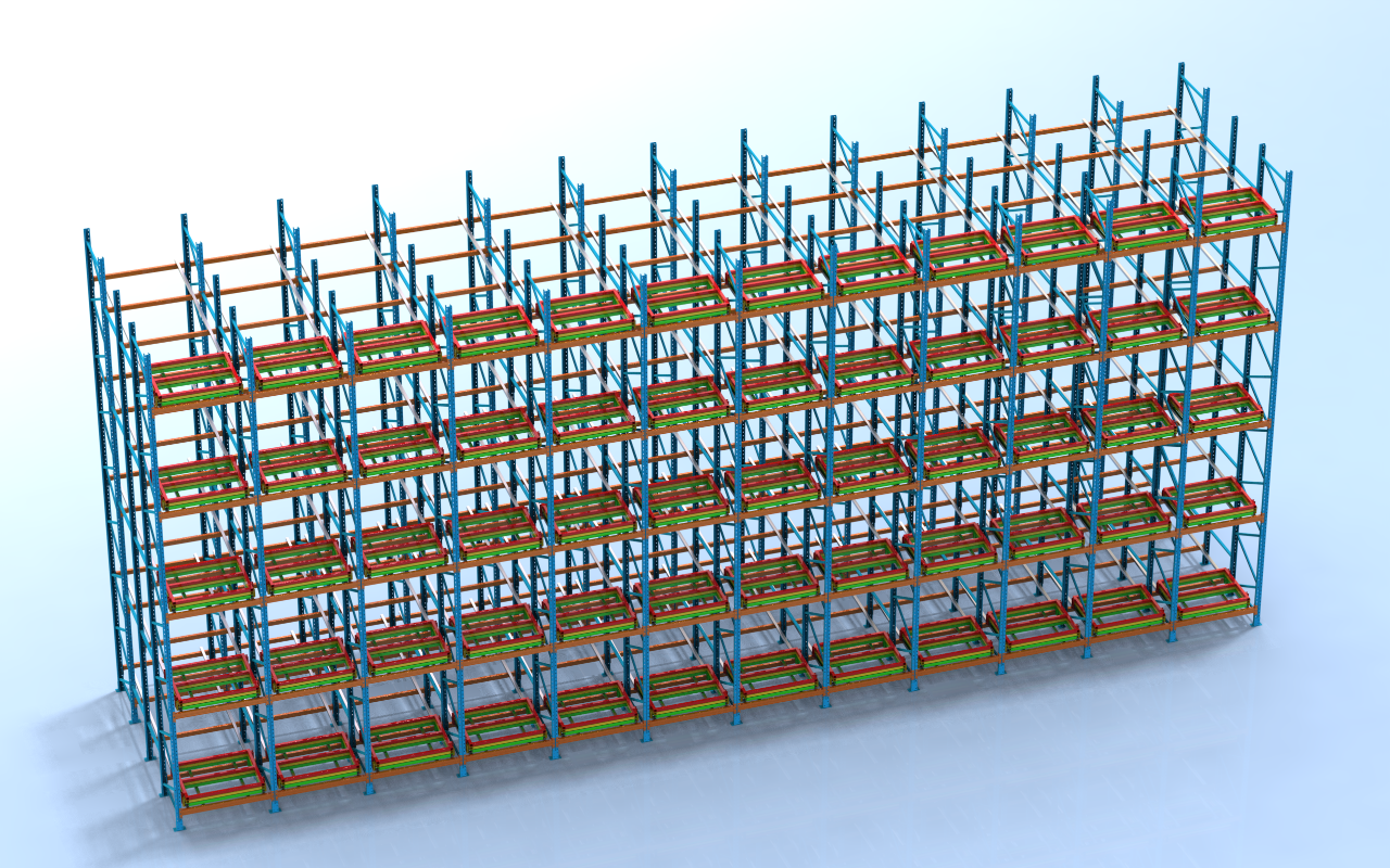Warehouse CAD Drawing Case