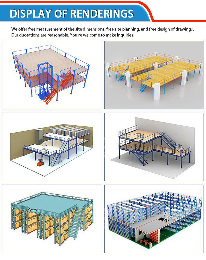 Industrial Platform Support Column