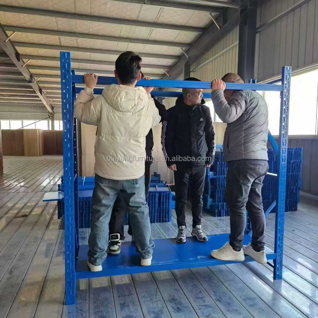 HY Manufacture Boltless Rack Divider High Quality Pallet Racking Metal Storage Unit Calapsable With in the Stock