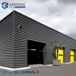 Prefabricated steel structure logistics warehouse workshop building