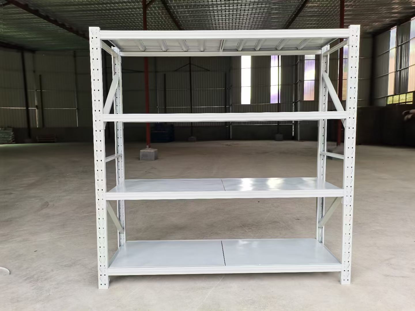 Nesrack Removable Custom Material Adjustable Heavy Duty Wire Container Warehouse Logistics Picking Shelf Baffle 1000kg Capacity