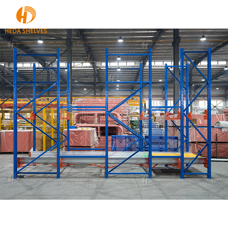Heavy-Duty Adjustable Multi-Level Warehouse Stacking Racks Steel Shelving Rack Radio Shuttle Storage Racking Systems