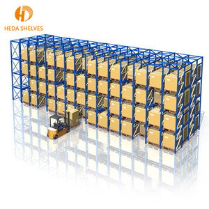 Heavy Duty Stainless Steel Drive-In Pallet Racking System Corrosion Protection