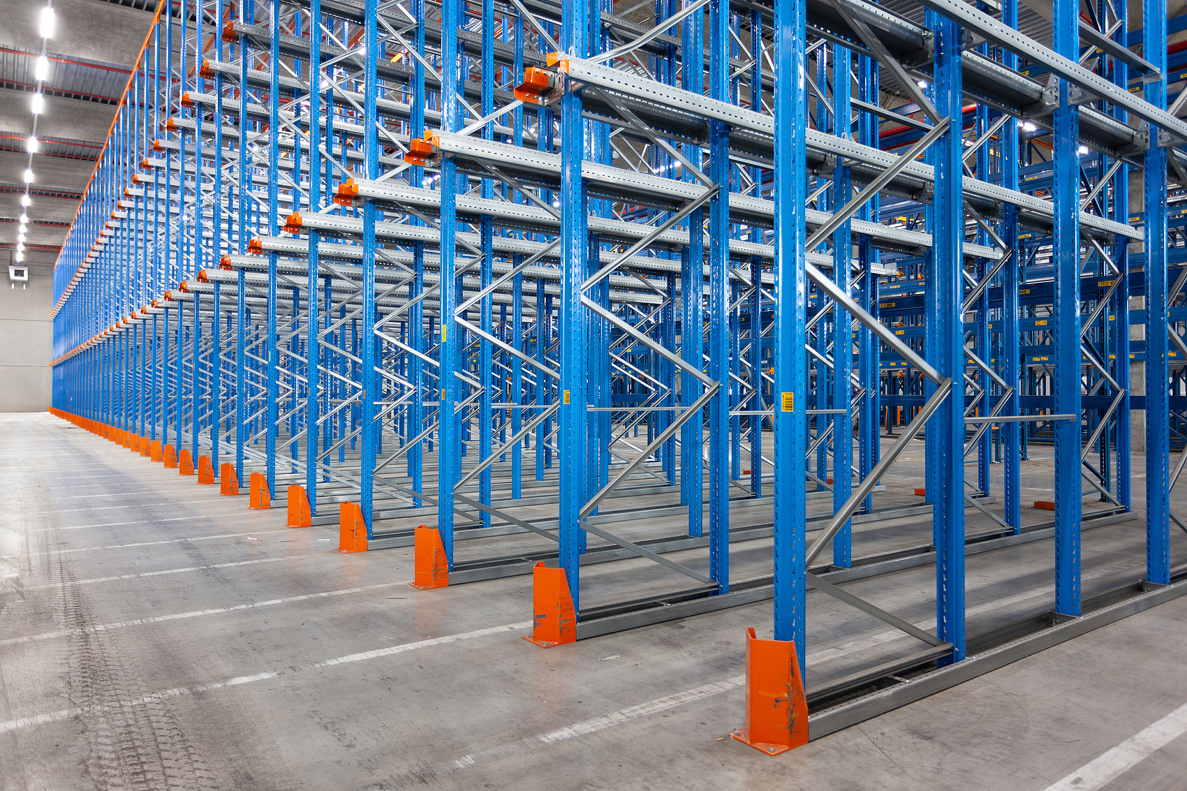 Custom storage shelving application