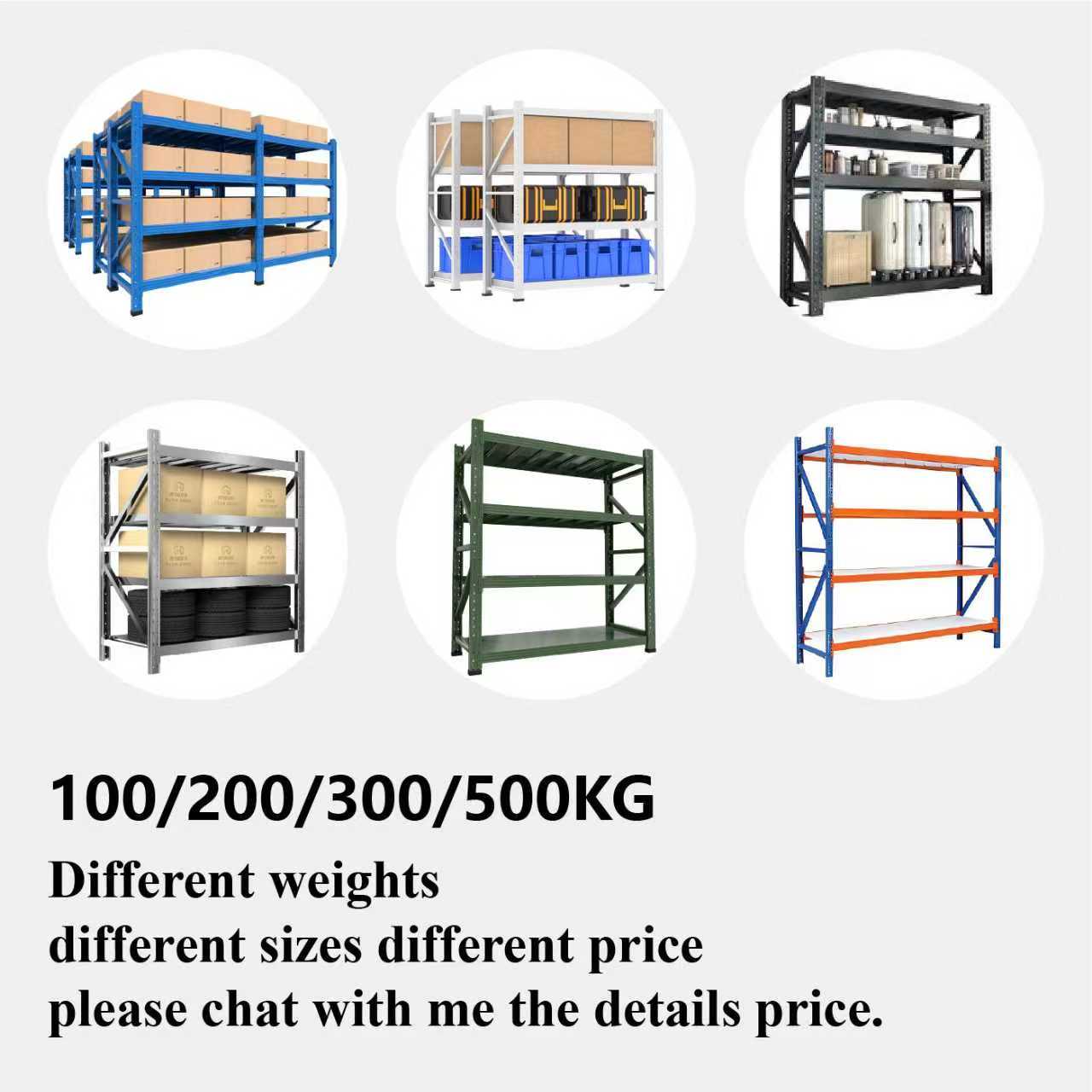 Storage Racks Close-up