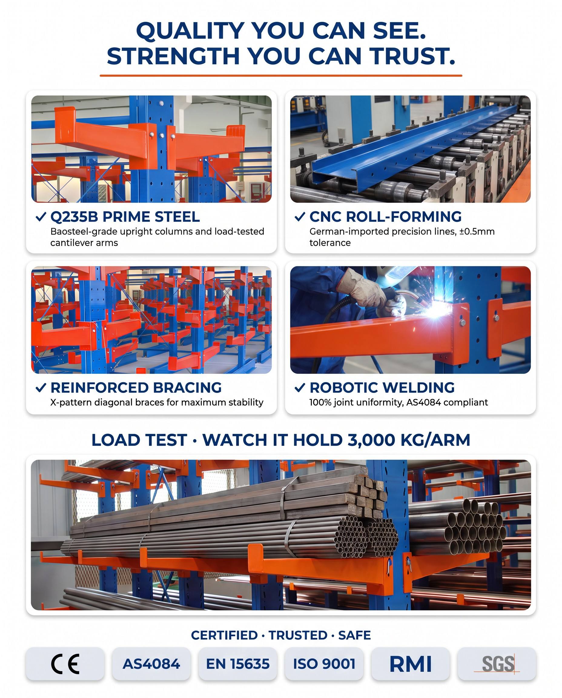 Multi-Tier Pipe Storage System