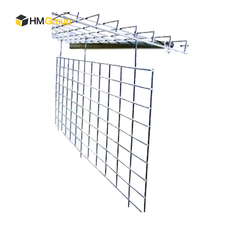 Galvanized Pallet Pallet Rack System Hanging Wire Mesh Decking Dividers