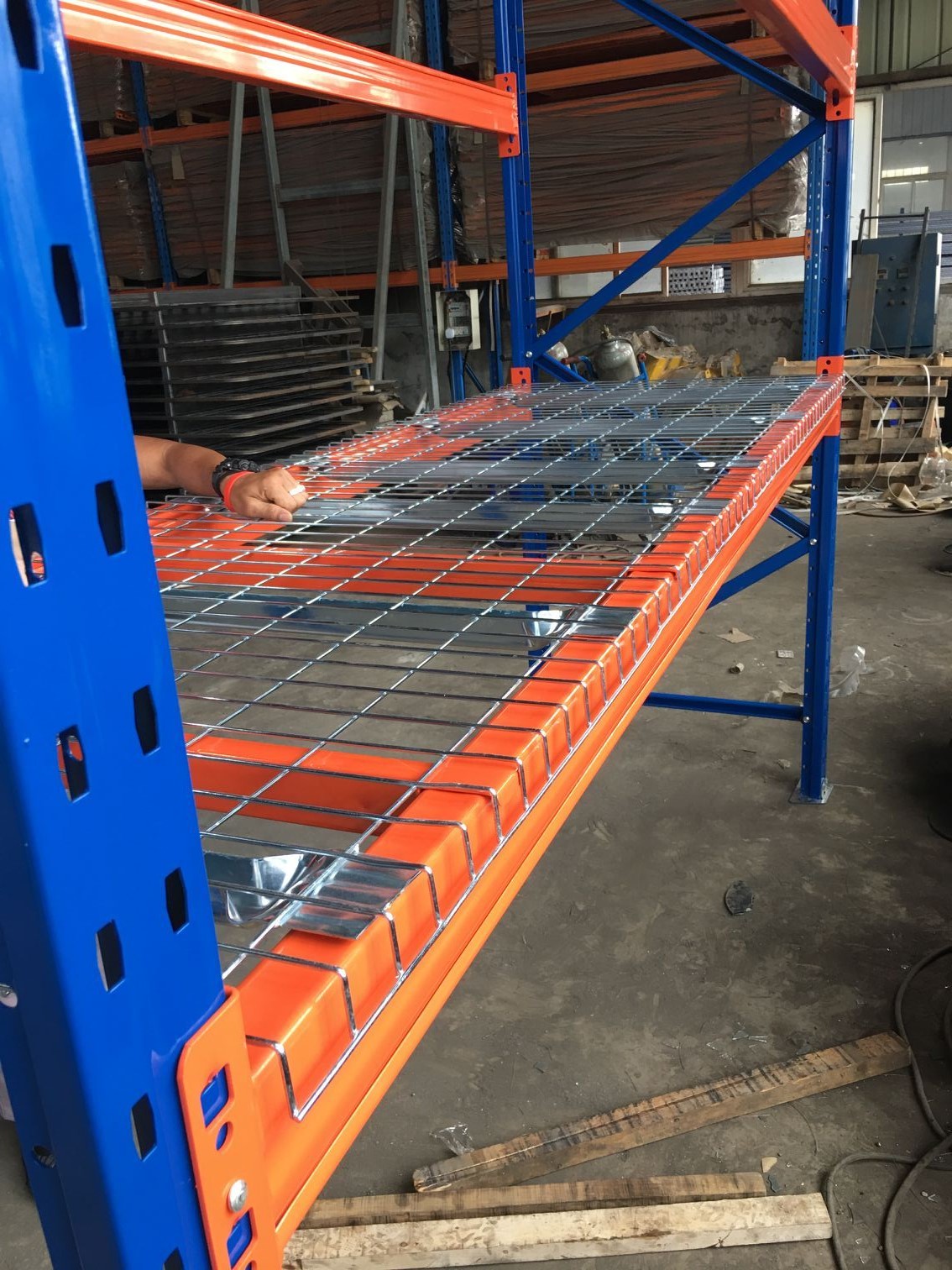 Pallet Rack Steel Feet for Pallet Rack Pallet Racking Box Beam