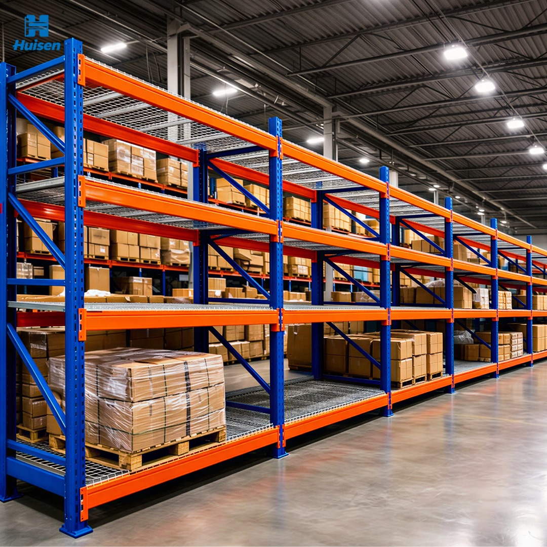 Heavy Duty Steel Pallet Racking System Adjustable Warehouse Storage Rack Industrial Shelving Unit
