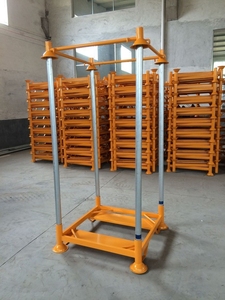 Customized Heavy Duty Single-Faced Euro Pallet Racks Storage Post Pallet Stacking Racks
