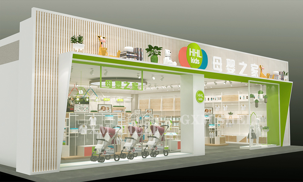 Retail store wide display racks