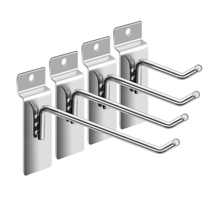 Stainless Steel Supermarket Pegboard Display Hook