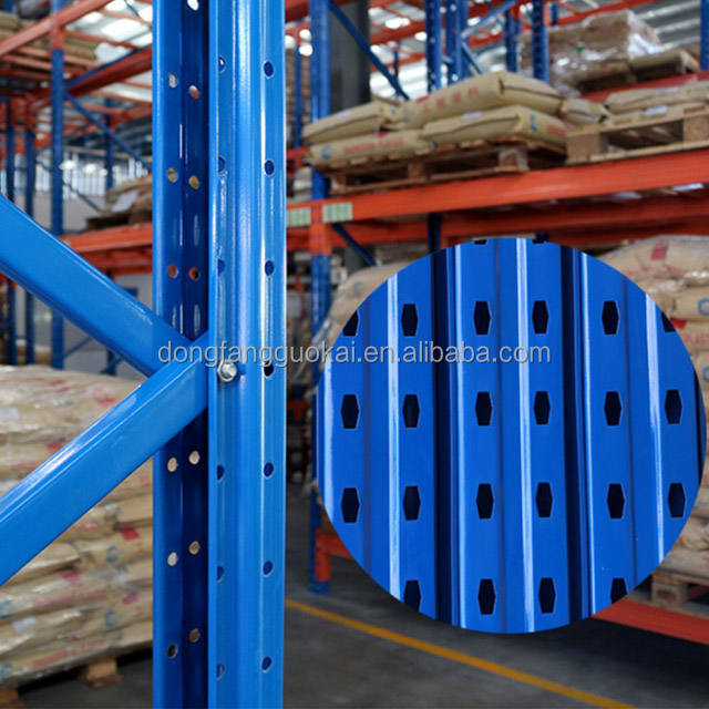 Steel Warehouse Van Rack System Heavy Duty Adjustable Corrosion Protected Epoxy Powder Coated Stacking Pallet Shelves Single