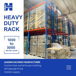 Modular Adjustable Pallet Rack Heavy Duty Steel Warehouse Storage Racking System