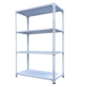 Light Heavy Duty 5 Layer Bolt Angle Iron Steel Metal Garage Shelves