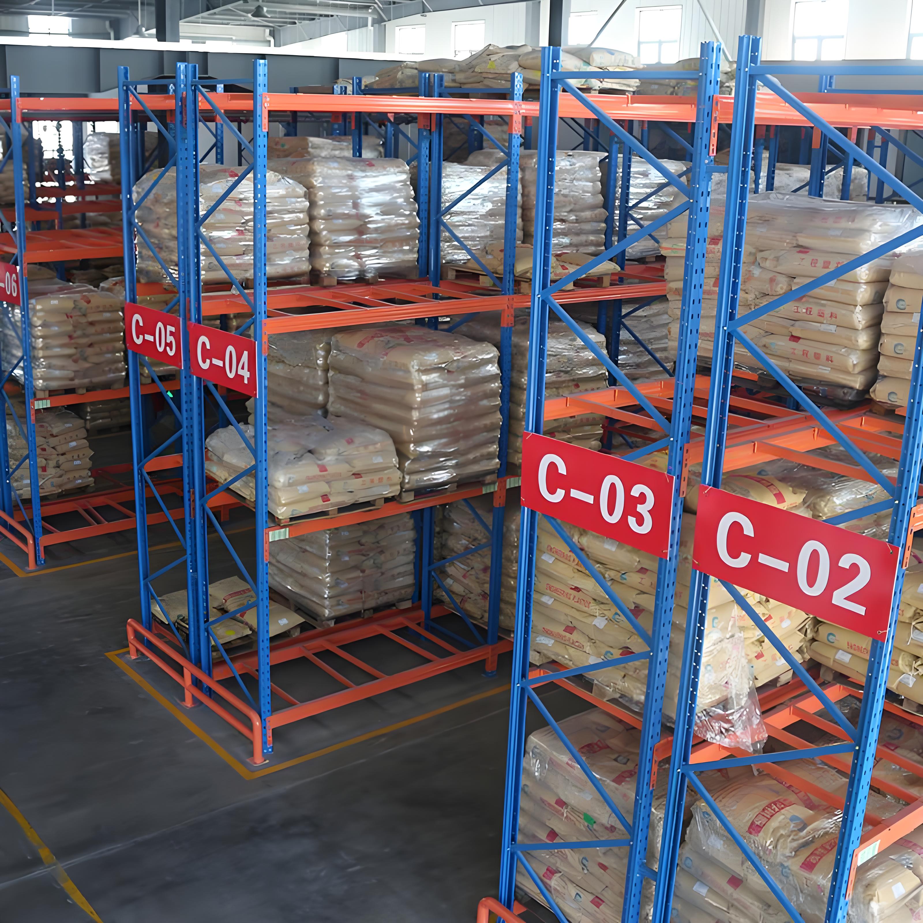 Steel Metal 5 Layer Heavy Duty Durable Adjustable Powder Coated Warehouse Logistics Centre Shelf Rack Heavy Beam Shelving