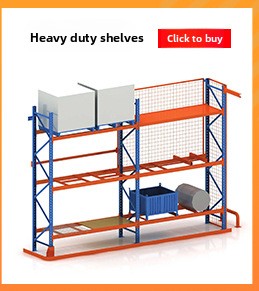 Heavy-Duty Steel Drive-In Pallet Racking