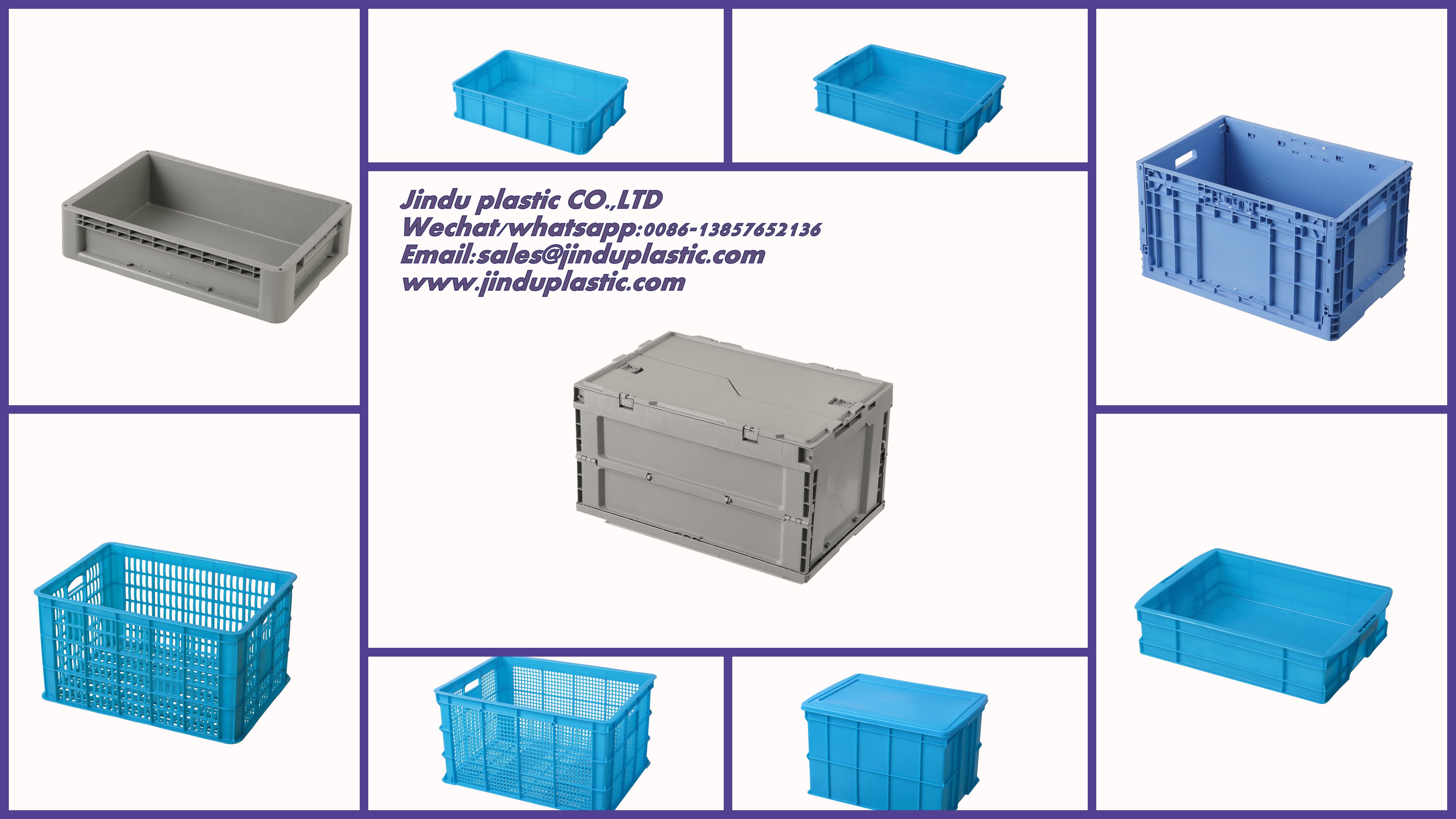 Plastic Logistics Pallet Structure