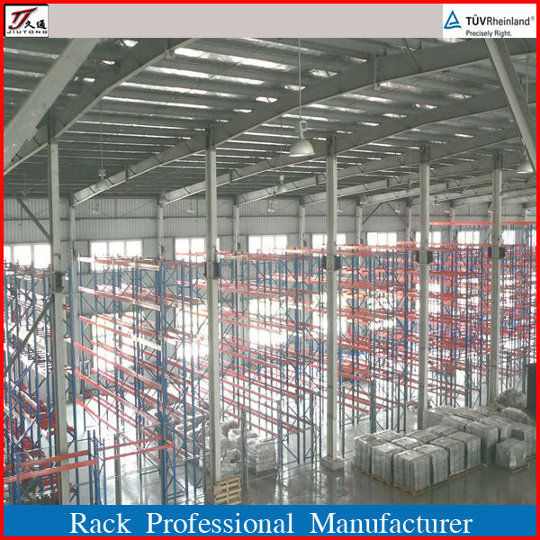 Double Deep Reach Selective Pallet Rack System High Density Industrial Warehouse Storage Rack for Maximum Cube Utilization Price
