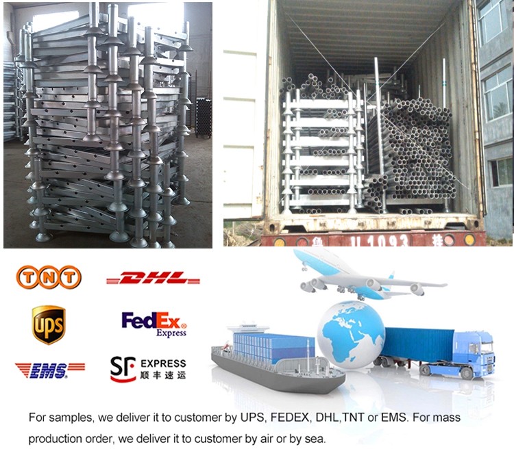 Packaging of Steel Post Pallets