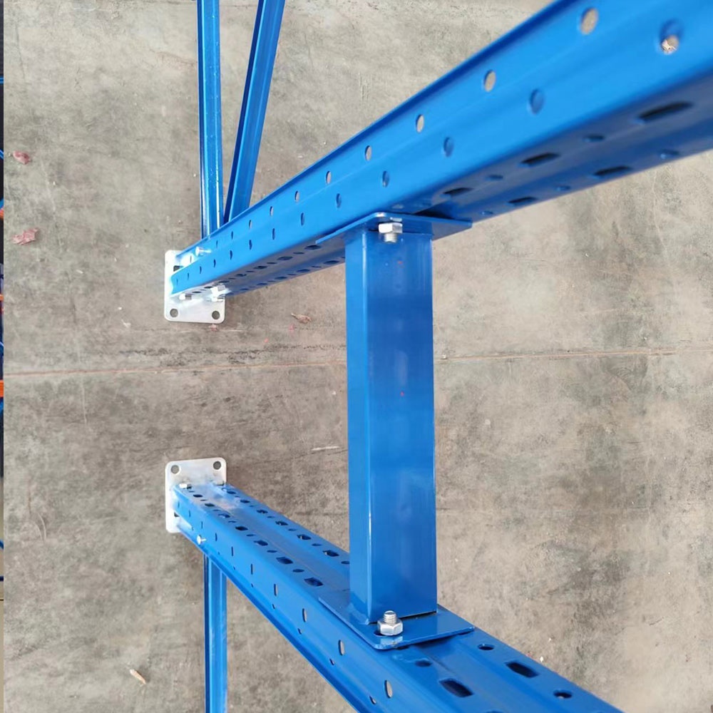 Heavy Duty CE Certified Adjustable Layers Pallet Rack Row Spacer Load Sign Safety Rated Steel Shelving Unit for Hazardous
