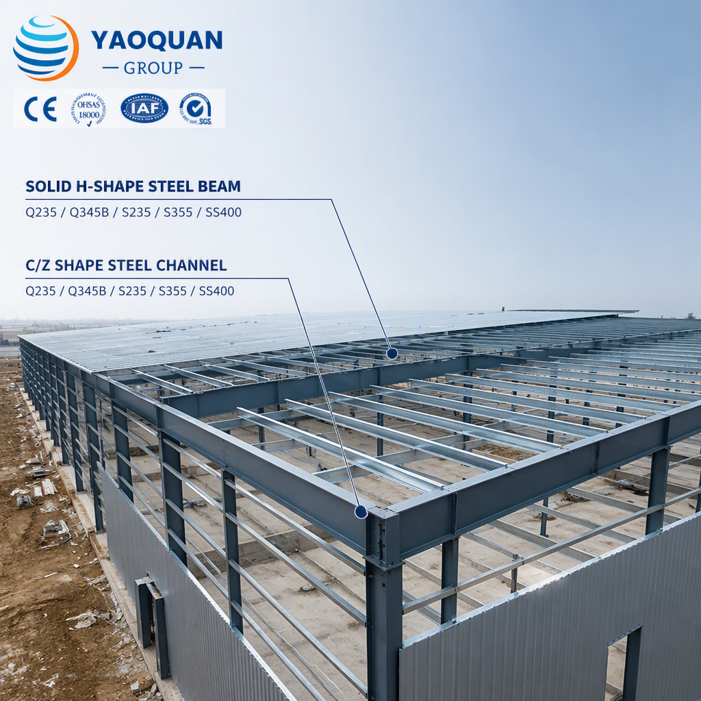 Prefab Steel Frame Cold Storage Logistics Warehouse Distribution Center Building With Mezzanine Floor Racking System