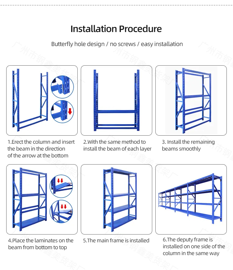 Storage rack detail display 4