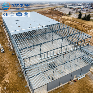 Prefab Steel Frame Cold Storage Logistics Warehouse