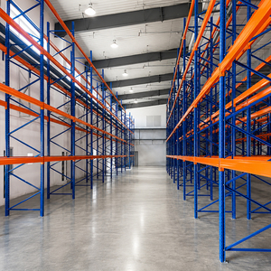 Steel Storage Rack System 1000kg Electrostatic Powder Coating Selective Pallet Racking