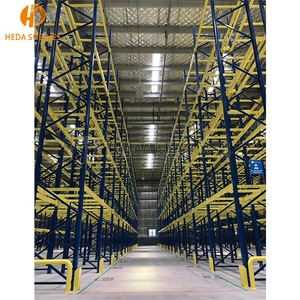 4-Layer Industrial Warehouse Shelving Unit