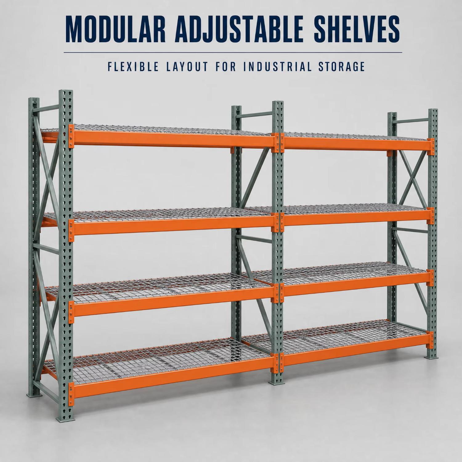 Adjustable Shelves Unit VNA Racking System in Warehouse