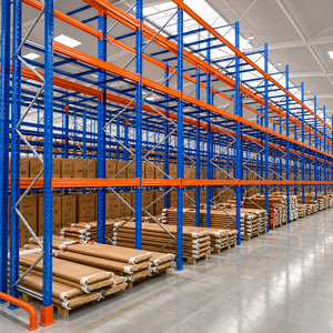 Selective Pallet Rack Q235B Steel Storage Shelving