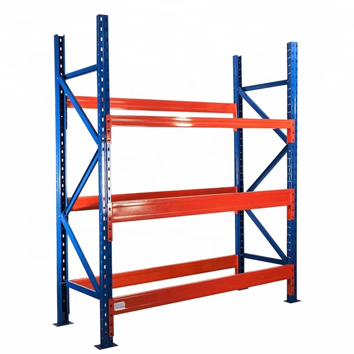 Direct Factory 2000kg Load Capacity Drive-in Pallet Storage Rack System Metal Roller-Guided Warehouse Storage Free Layout Design