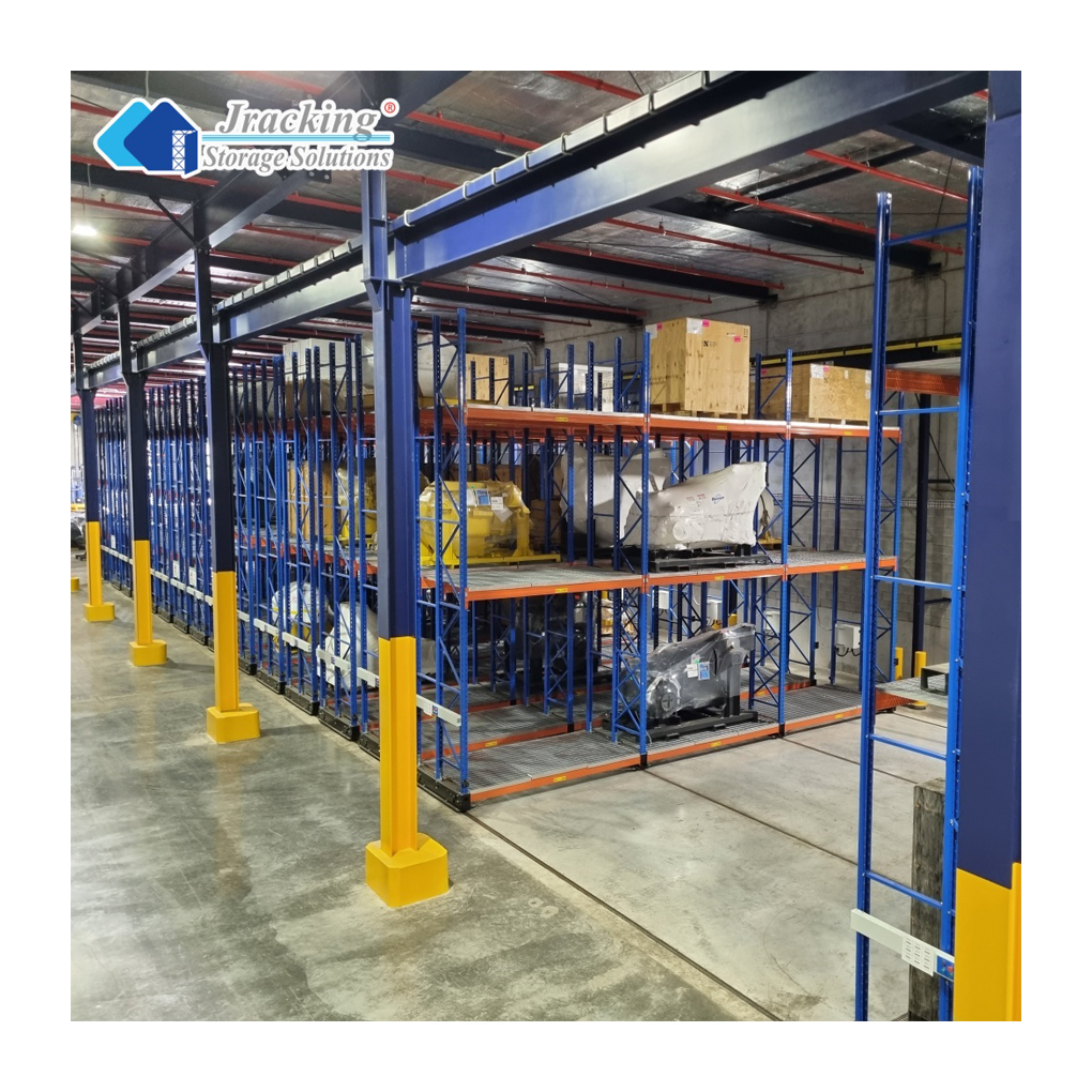 Highly Effective High-density Warehouse Storage System Push Back Racking