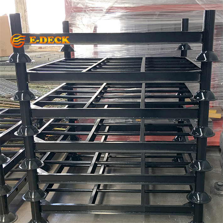 Heavy-duty Steel Metal Logistic Stackable Storage Post Pallet Racks