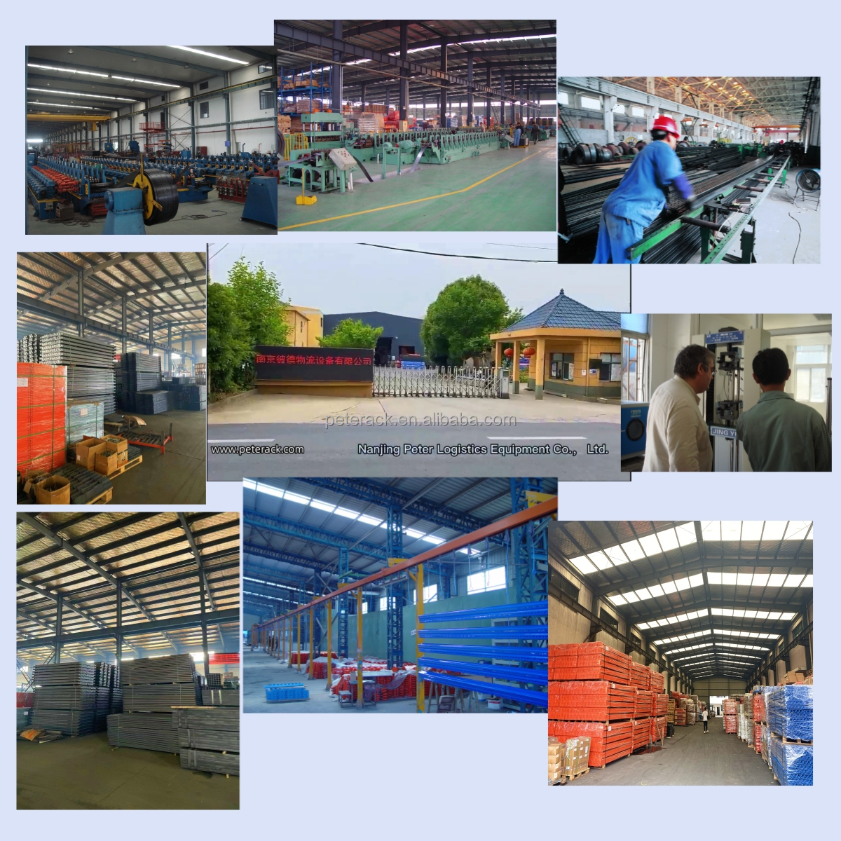 Automated Production Workflow for Steel Pallet Racking