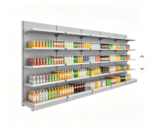 Double Sided Heavy Duty Supermarket Rack