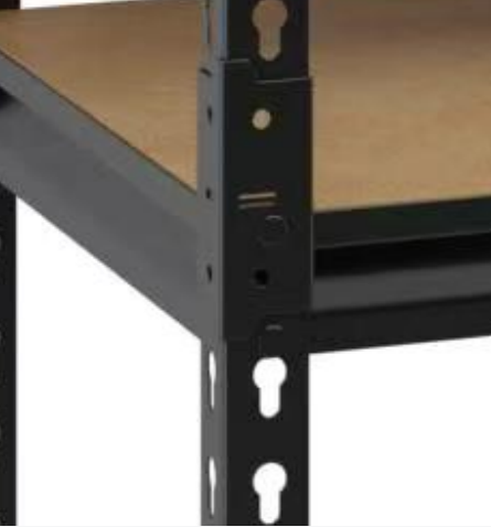 Heavy Duty 5 Tier Shelving Unit 200Kg Per Shelf Adjustable Steel Storage Rack For Garage And Warehouse