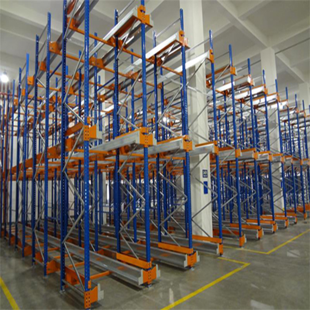 Free Labor Control Robotics Radio Pallet Shuttle Racking System With CE Certificate