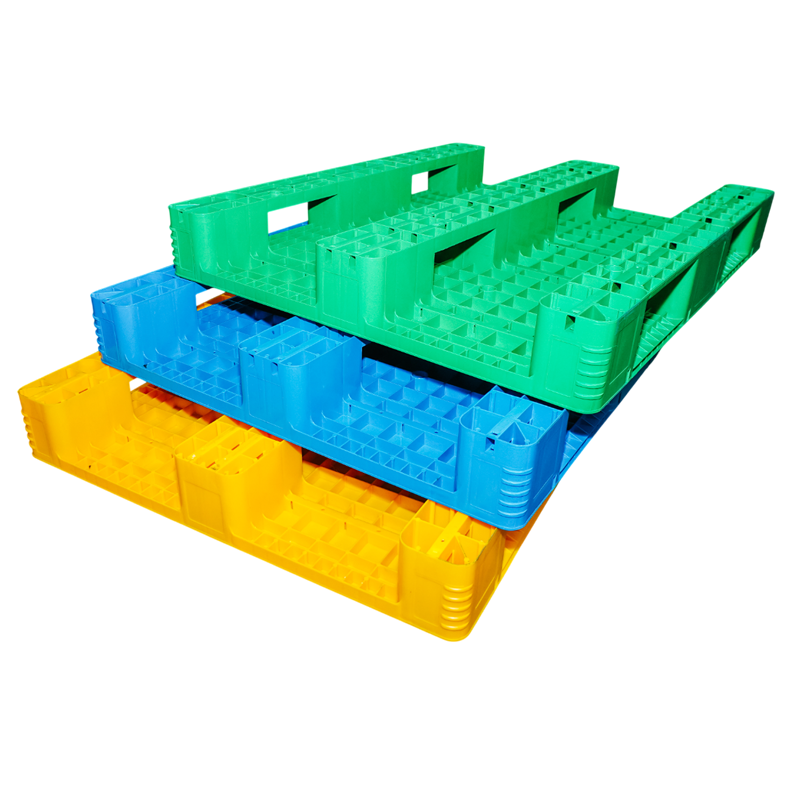 Automated Racking Pallet 3 Skids 620x1250mm Steel Reinforced Custom Size Racking Pallet