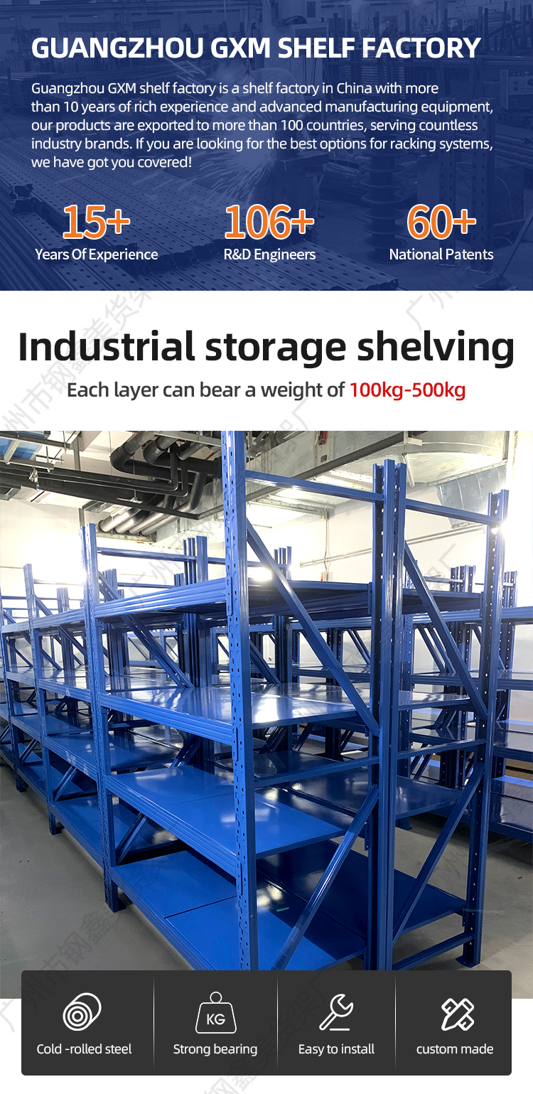 Heavy duty rack system overview